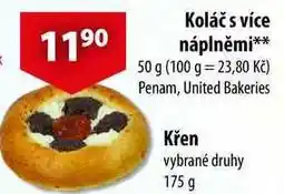 CBA Koláč s více náplněmi, 50 g nabídka