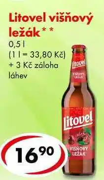 CBA Litovel višňový ležák, 0,5 l nabídka