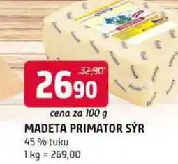 Terno Madeta Primátor sýr 45% 100g nabídka