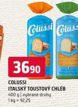 Terno Colussi italský toustový chléb 400 g vybrané druhy nabídka