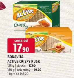 Terno Bonavita active crispy rusk 125g nabídka