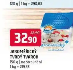 Terno Jaroměřický tvrdý tvaroh 150 g na strouhání nabídka