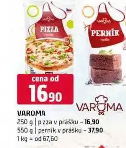 Terno Varoma 250 g pizza v prášku 550 g perník v prášku nabídka