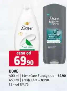 Terno Dove 400 ml Men+Care Eucalyptus 450 ml Fresh Care nabídka