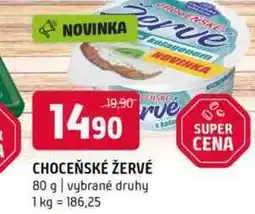 Terno Choceńské žervé 80 g vybrané druhy nabídka
