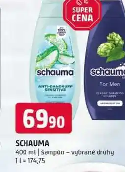 Terno SCHAUMA 400 ml šampón vybrané druhy nabídka