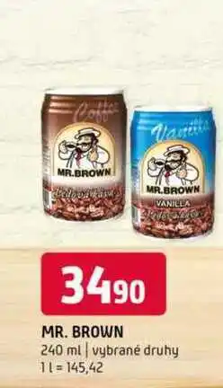 Terno Mr. Brown 240ml nabídka