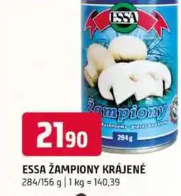 Terno Essa žampiony krájené 284/156 g nabídka