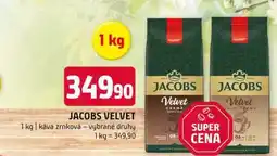 Terno Jacobs Velvet káva zrnková 1000g nabídka