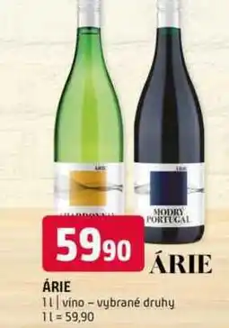 Terno ÁRIE 1l vino vybrané druhy nabídka