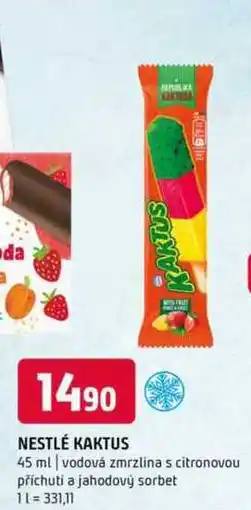 Terno Nestlé Kaktus vodová zmrzlina 45g nabídka