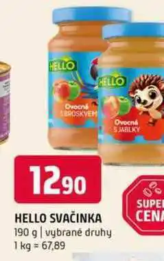 Terno Hello svačinka 190 g vybrané druhy nabídka