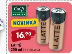 Terno LATTÉ 250 ml nabídka