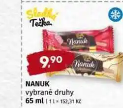 Terno Nanuk vybrané druhy 65 ml nabídka