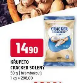 Terno Křupeto cracker solený 50 g bramborový nabídka