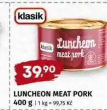 Terno Luncheon meat pork 400 g nabídka