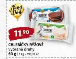 Terno Chlebíčky rýžové kakaové 60g nabídka