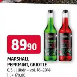Terno Marshall peprmint griotte 0,5l likér-vol. 18-20% nabídka