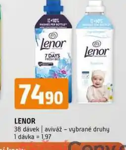 Terno Lenor aviváž vybrané druhy nabídka