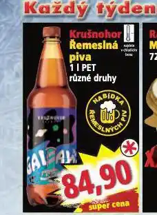 Norma Pivo krušnohor nabídka