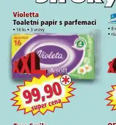 Norma Violetta toaletní papír nabídka