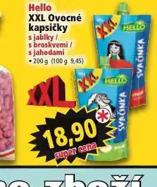 Norma Hello ovocné kapsičky nabídka