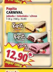 Norma Papita carnival nabídka