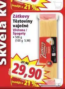 Norma Zátkovy vaječné těstoviny nabídka