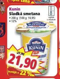 Norma Kunín smetana nabídka