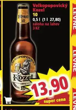 Norma Pivo velkopopovický kozel nabídka