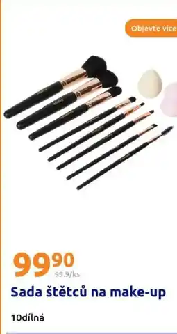 Action Sada štětců na make-up nabídka