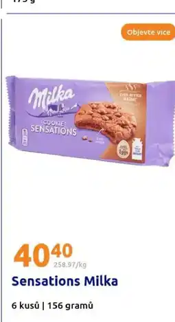Action Sensations Milka nabídka