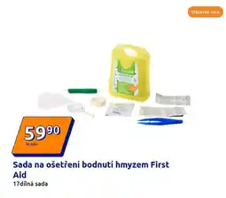 Action Sada na ošetření bodnutí hmyzem First Aid nabídka
