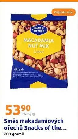Action Směs makadamiových ořechů Snacks of the... nabídka