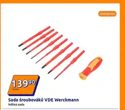 Action Sada šroubováků VDE Werckmann 9dílná sada nabídka