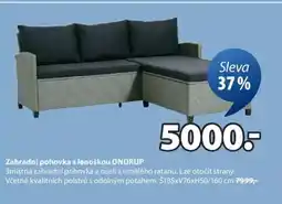 JYSK Zahradní pohovka s lenoškou ONDRUP nabídka