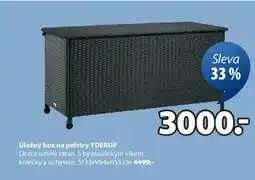 JYSK Úložný box na polstry YDERUP nabídka