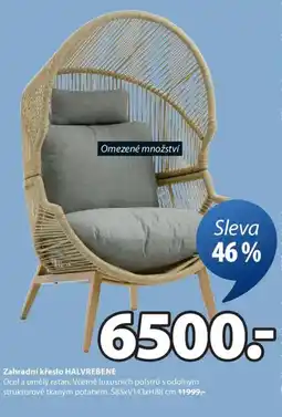 JYSK Zahradní křeslo HALVREBENE nabídka
