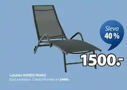 JYSK Lehátko NORDSTRAND nabídka