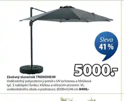 JYSK Závěsný slunečník TRONDHEIM nabídka