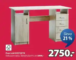JYSK Psací stůl EVETOFTE nabídka