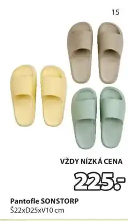 JYSK Pantofle SONSTORP nabídka