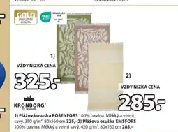 JYSK 1) Plážová osuška ROSENFORS nabídka