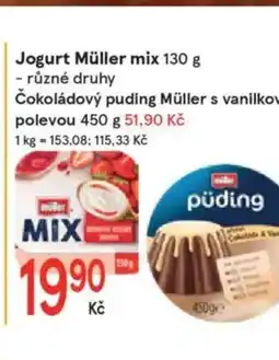 Žabka Jogurt Müller mix nabídka