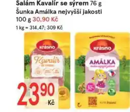 Žabka Salám Kavalír se sýrem nabídka