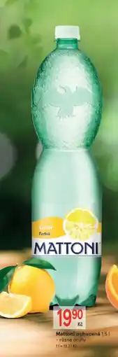 Žabka Mattoni ochucená nabídka