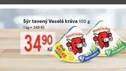 Žabka Sýr tavený Veselá kráva nabídka