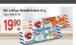 Žabka Sýr a křup Veselá kráva nabídka