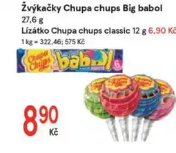Žabka Žvýkačky Chupa chups Big babol nabídka
