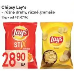 Žabka Chipsy Lay's nabídka